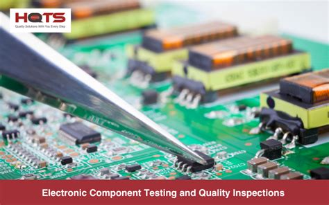 determine criteria for testing electronics components